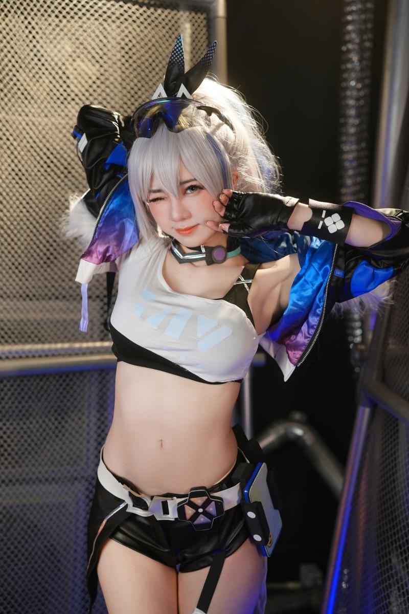 Sally Dorasnow Silver Wolf【25P-3V-355MB】-coser推荐