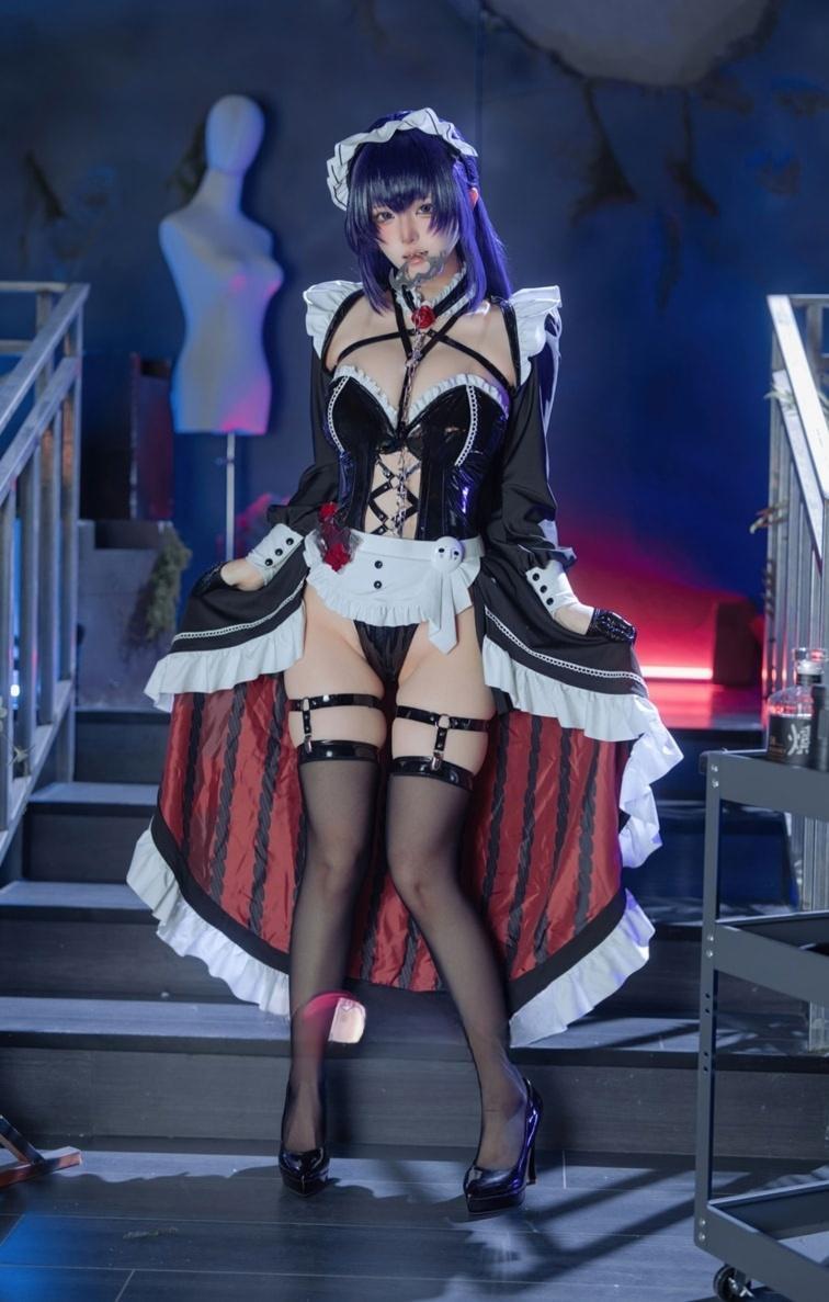 屿鱼 Nikke胜利女神 米哈拉·咖啡女仆-性感美女